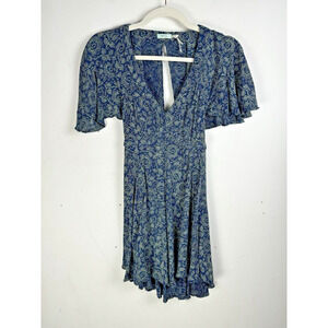 Kimchi Blue Urban Outfitters Gauze Bohemian Whimsigoth Cottagecore Mini Dress XS